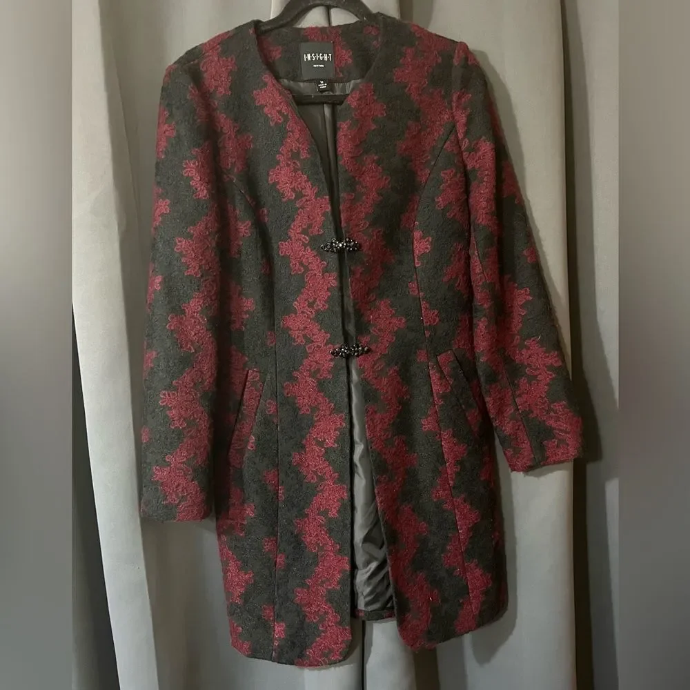 Insight NY Women's Coat/Blazer - Size 12 - EUC
